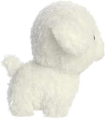 Aurora® Bichon Frise Stuffed Animal - White 6.5 Playful Teddy Pet - Unique Design for Endless Play - Small Size