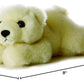 Aurora® Adorable Mini Flopsie™ Lil' Slushy™ Stuffed Animal - Playful Ease - Timeless Companions - White 8 Inches