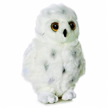 Aurora Adorable Flopsie Snowy Stuffed Animal - Playful Ease - Timeless Companions - White 12 Inches