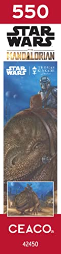 Ceaco 550-Piece Jigsaw Puzzle - Thomas Kinkade Mandalorian Collection - The Reckoning - Multi-colored - Model 2453-4