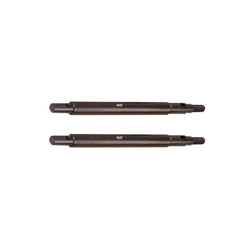KYX Racing Hard Steel Rear Axle Straight Axle Shafts Upgrades Parts Accessories for 1/18 RC Crawler Car Traxxas TRX4M