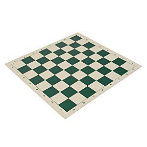 Heavy Tournament Triple Weighted Chess Set Combo - Forest Green