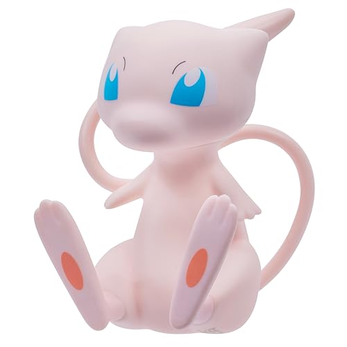 Pokemon MEW Vinyl Figure - 4-Inch Collectible, Plastic, Model PKW4426, Mew Color