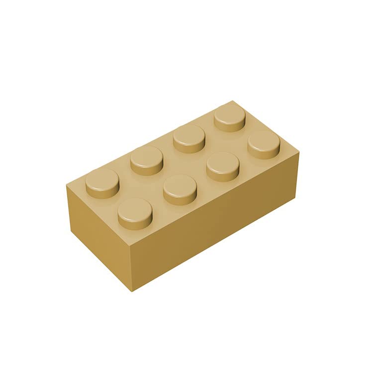 Classic Bulk Brick Block 2X4, 200 Piece Building Brick Blue, Compatible With Lego Parts And Pieces 3001, Creative Play Set - Com