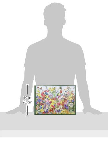 Cobblehill 80032 1000 Pc Butterfly Garden Puzzle, Various