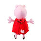 Peppa Pig Plush Backpack - 12" Pink Red Polyester - Kids' Backpack, Model SG_B01N4BX3HE