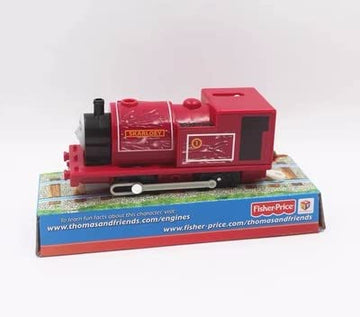 Motorized Red Skarloey Train Engine Toy Set, Battery-Powered Trains Friend Toy Set ,Toddlers Train Toys For Age 3 4 5 6 7 8 Kids