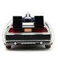 Back to The Future Part III 1:24 Time Machine Rail Wheels Die-Cast Car, Toys for Kids and Adults