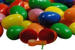 Bulk Toy Filled Easter Eggs (1000) - (1 Item) Toys, Stickers and Tattoo Filled (1000 Pieces)