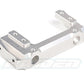Aluminum Alloy Combat Style Servo Relocation Bumper Mount for Axial SCX10 II 90046 90047 1pc (Silver)