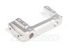 Aluminum Alloy Combat Style Servo Relocation Bumper Mount for Axial SCX10 II 90046 90047 1pc (Silver)