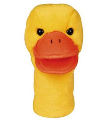 4 Pack GET READY KIDS FORMERLY MT&B PLUSHPUPS HAND PUPPET DUCK