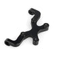 KYX Racing CNC Machined Aluminum Alloy Rear Body Mount Rear Bumper Mount Upgrades Parts Accessories for 1/24 RC Crawler Car Axia