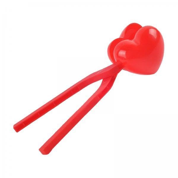 Ecomistiq 2Pcs Outdoor Love Heart Snowbal Maker Clamps Kids Child Sand Clay Molds|Sporting Goods | Winter Sports | Other Winter 