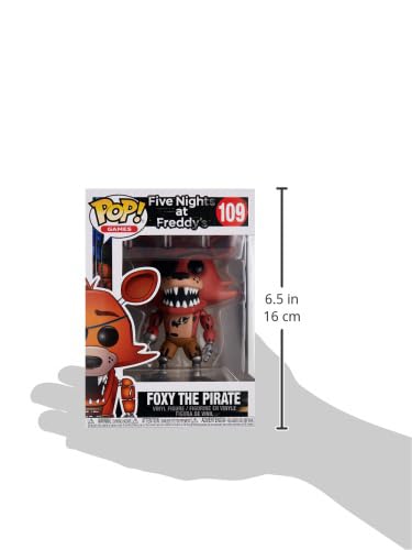 Funko Five Nights at Freddy's Foxy The Pirate Vinyl Figure, Multicolor, Model 11032-PX-1C4