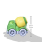 Green Toys Mixer Construction Truck - Small Green/Yellow Plastic Model CMXG-FC