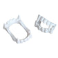 The Dreidel Company Halloween White Teeth Fangs Teeth, Costume, Funny Halloween Dress-Up, Pretend Play Decoration (100-Pack)