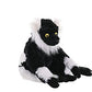 Wild Republic Black And White Lemur, Cuddlekins Mini, Stuffed Animal, 8 Inches, Gift For Kids, Plush Toy, Fill Is Spun Recycled
