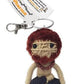 Kamibashi Dharma Boy Yoga Original String Doll Gang Keychain Clip