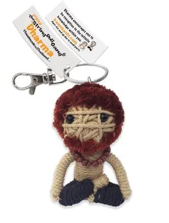 Kamibashi Dharma Boy Yoga Original String Doll Gang Keychain Clip