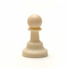 We Games Replacement Staunton Chess Pawn - Light, Plastic With Felt Bottom, Classic Design, Replacement Chess Piece For Chess Set