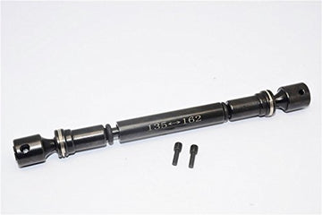 EPTNNASO Steel #45 Rear Main Drive Shaft 1 pc for RC CAR Yeti 1/10 AX31114 Black