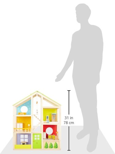 STEM Wooden Role Play Dollhouse