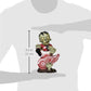 Foco Nhl Detroit Red Wings Sitting On Logo Zombie