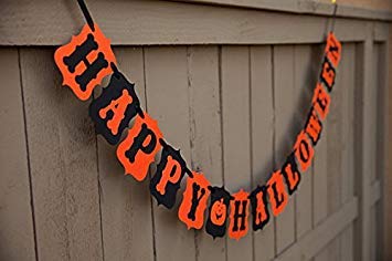 [USA-Sales] Halloween Banner Happy Halloween, Halloween Party Decorations, by USA-Sales Seller