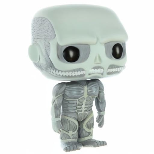 Funko Pop Anime: Attack On Titan - 6'' Colossal Titan Toy Figure - Exclusive Greyscale Edition