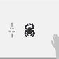 Folkmanis Mini Spider Finger Puppet, Black, 1 Ea