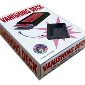 Vanishing Card Deck Magic Trick (Multicolor) (Plastic) / Card Vanish Deck Magic Trick
