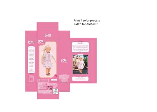 Lori - Mini Doll - 6-Inch Fashion Doll - Stylish Outfit - Jacket, Dress & Shoes - 3+ Years- Perla