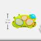 B. toys - Ribbit - tat - tat Musical Drum Set for Toddlers, Light - Up Educational Musical Instruments with 5 Rhythms and Demo S