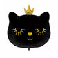 Atpata Funky Cat Birthday Foil Balloons Party Decorations/Cat Shape Party Balloons (Black Cat)