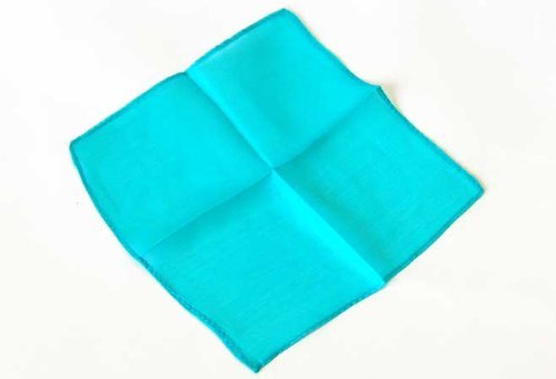 Magic Makers Professional Grade 6 Inch Magician'S Silk - Turquoise