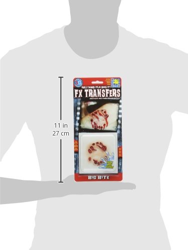 Tinsley Transfers Big Bite, Flesh/Multi, One Size
