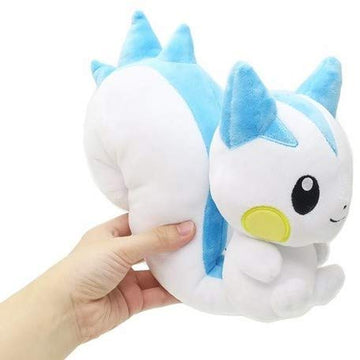 Sanei Pp103 Pokemonall Star Collection Pachirisu Plush, 7'', White, Blue
