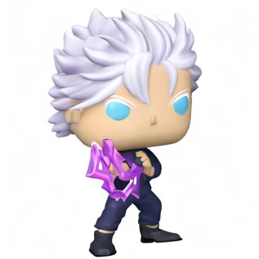 Funko Pop! Animation Satoru Gojo Vinyl Figure #1137 - Special Edition (Hollow PU) - Purple - Taille unique