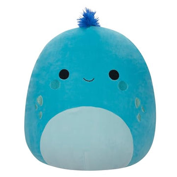 Squishmallows Original 16-Inch Djimon Blue Iguana - Official Jazwares Large Plush