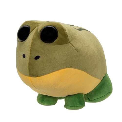 Adopt Me! Collector Plush - Bullfrog - Series 3 - Common In-Game Stylization Plush - limited availability Virtual Item Code Included - Toys For Kids Featuring Your Favorite Pet  Ages 6+