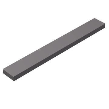Classic Tiles Block Bulk, Dark Gray Tiles 1X8, Building Tiles Flat 100 Piece, Compatible With Lego Parts And Pieces: 1X8 Dark Gray Tiles(Color:Dark Gray)