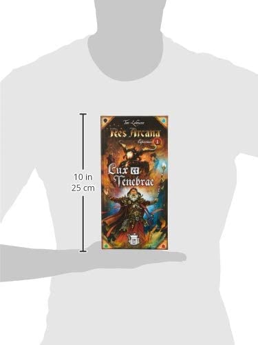 Res Arcana Lux Et Tenabrae Board Game Expansion - Magical Fantasy Adventure Game, Strategy Game For Kids & Adults, Ages 14+, 2-5 Players, 30-60 Min Playtime, Made By Sand Castle Games