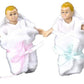 Dollhouse Miniature 1:12 Scale People Twin Babies Little Baby Boy And Girl