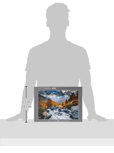 Heye Mountain Stream Puzzles (1000-Piece, Multi-Colour), 70 X 50 X 2 Centimetres