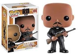 Funko Pop! Tv: The Walking Dead  Gabriel #386 Vinyl Figure (Bundled With Pop Box Protector Case)