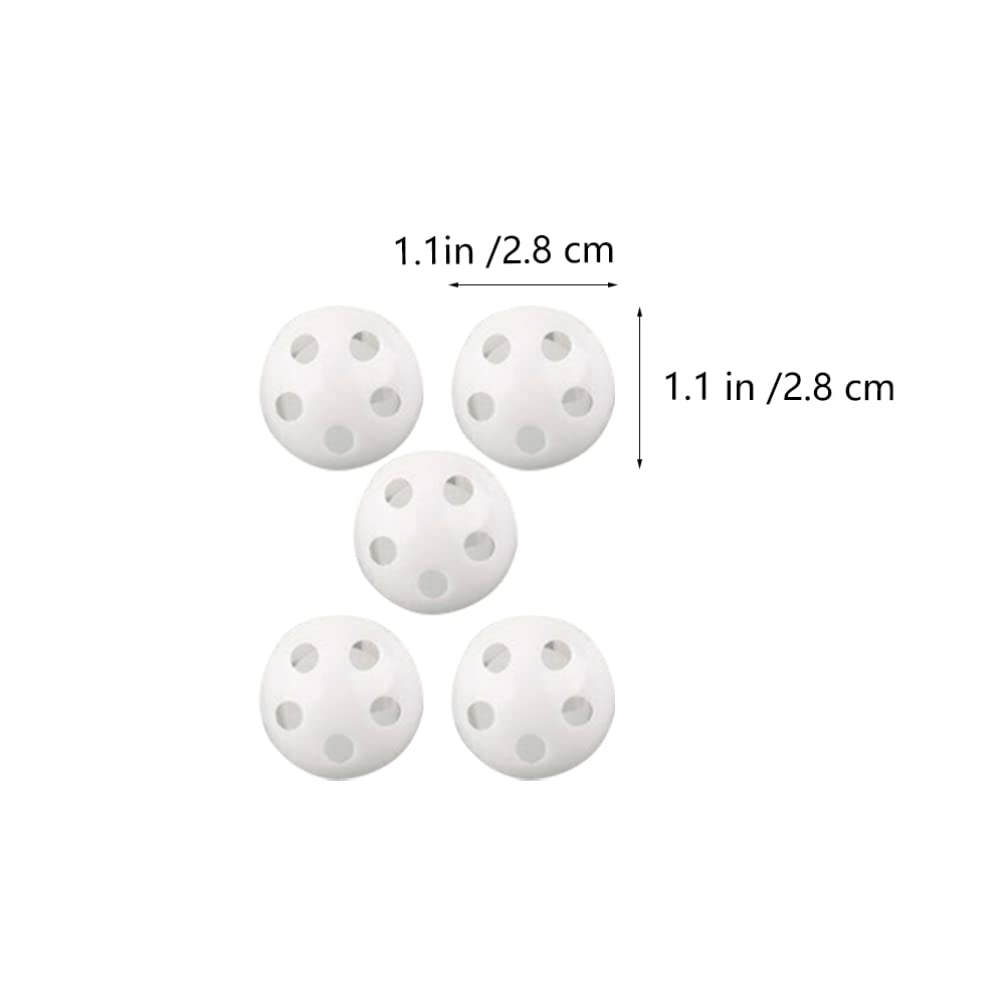 Toddmomy 50Pcs Toy Rattle Box Repair Round Doll Noise Maker Insert Squeaker For Baby Pet Doll Dog Accessories, 28Mm