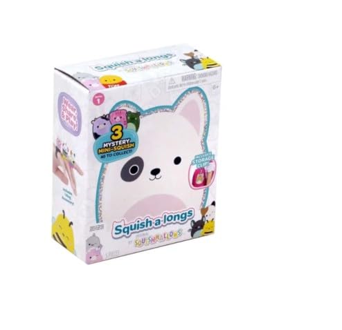 Squishalongs 2510080 Clip-a-Long S2 CDU Pack of 3