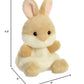 Aurora® Adorable Palm Pals™ Ella Bunny™ Stuffed Animal - Pocket-Sized Play - Collectable Fun - Brown 5 Inches