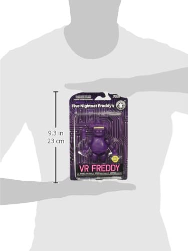 Funko Pop! Action Figure - Five Nights at Freddy's VR Freddy, Glow in The Dark, Purple, Vinyl, Model 59681